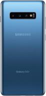 📱 новый samsung galaxy s10e 128 гб разблокированный смартфон на базе android - призматический синий, распознавание отпечатков пальцев и лица, долговечный аккумулятор. логотип