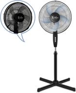 simple deluxe pedestal stand inch heating, cooling & air quality logo