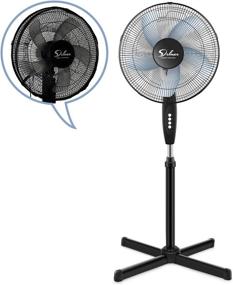 img 4 attached to Simple Deluxe Pedestal Stand Inch Heating, Cooling & Air Quality