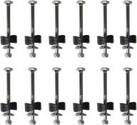 🔩 gezichta 12pcs trampoline enclosure pole gap spacers & screws set - enhancing trampoline stability & safety: replacement parts and accessories logo