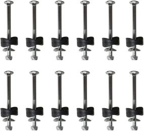 img 4 attached to 🔩 GEZICHTA 12pcs Trampoline Enclosure Pole Gap Spacers & Screws Set - Enhancing Trampoline Stability & Safety: Replacement Parts and Accessories