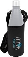 🧃 neoprene watervault bottle sling: adjustable & detachable strap holder for water bottles логотип