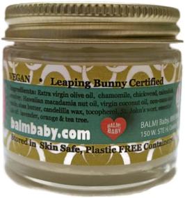 img 1 attached to 🍼 BALM! Baby MAD Rash: Натуральный бальзам для подгузников и ухода за кожей с цинком - 2 унции стеклянный баночка