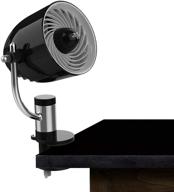 🌀 vornado pivotc clip on fan with multi-surface mount, black - personal air circulator logo