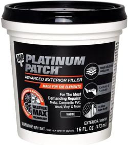 img 1 attached to 🔍 DAP INC Platinum 16OZ Patch Filler - White Paint, 16.0 Fluid Ounces