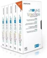 memorex t-120 120 minute rv vhs video tape (5 pack): superior quality and durability for extended recording logo