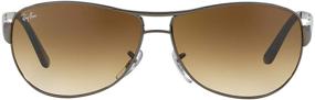 img 4 attached to 🕶️ Солнцезащитные очки Ray Ban Warrior RB3342 004 - Подлинный стиль и защита для каждого приключения