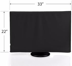 img 3 attached to 📺 Durable INTERPRObrand Dust Cover for 32" and 33" LCD/LED/Plasma Screens