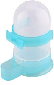 img 4 attached to 🐦 Hypeety Automatic Water Feeder Bottle for Bird Cage, Parrot, Hamster, Mice, Rat, Gerbils - Water Feeder Bowl