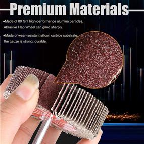 img 1 attached to Mixiflor Abrasive Aluminum Deburring Polishing Power & Hand Tools