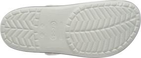 img 1 attached to Crocs Crocband Glitter White Men's Mules & Clogs – Printed Design for Improved SEO