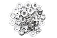 liberty m6x1mm stainless serrated hexagonal logo