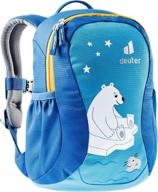 deuter unisex daypack azure lapis backpacks logo