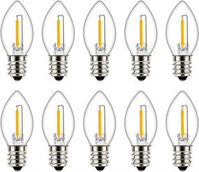 img 4 attached to 💡 C7 Incandescent Filament Bulb - Tsunetani C7 Edison Equivalent