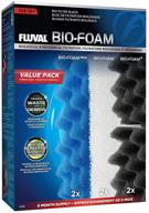 🐟 enhanced fluval 306/307 bio foam value pack: advanced replacement aquarium filter media logo