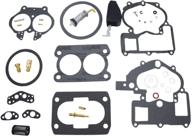 🔧 top-quality carburetor rebuild kit for mercury marine mercarb 2 bbl carburetors (3.0l, 4.3l, 5.0l, 5.7l) - 3302-804844002, 1389-9562a1, 1389-9563a1, 1389-9564a1, 1389-9670a2, 1389-806077a2 (includes float) logo