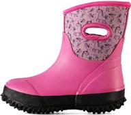 pennysue kids toddler neoprene rain boots | muck mud boots | warm snow boots | boys & girls logo