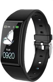 img 4 attached to 🏋️ YUNSS Fitness Tracker: Heart Rate Monitor, Sleep Monitor, Waterproof Watch for Kids, Women and Men