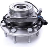 🔧 fkg 515058 front wheel bearing hub assembly for chevy silverado avalanche suburban gmc sierra yukon 1500hd 2500 2500hd (4wd only): high-quality fit for 1999-2006 & hummer h2 2003-2007 logo