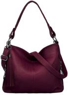 👜 yaluxe vintage leather shoulder handbags: women's stylish handbags & wallets logo