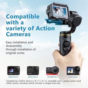 img 3 attached to Action Stabilizer Compatible Insta360 Extension