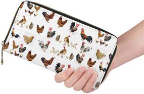 img 3 attached to 👜 Dachshund Design Clutch Handbag: Chaqlin Women's Handbags & Wallets Collection