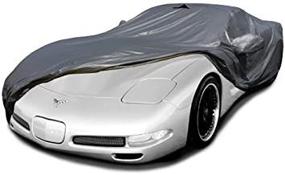 img 4 attached to 🚗 CarsCover Custom Fit C5 1996-2004 Corvette Car Cover - Ironshield Leatherette, All-Weather, Waterproof, Sun, Rain, Dust Resistant