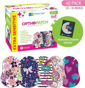 img 3 attached to Kids Eye Patches Hypoallergenic Optho Patch
