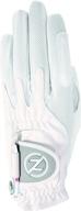 universal fit one size ladies synthetic golf gloves with zero friction compression логотип