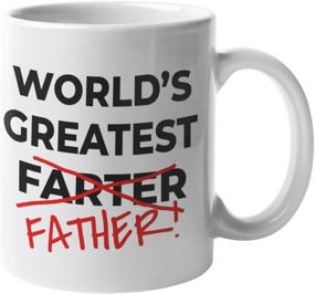 img 3 attached to 👨 World's Greatest Farter Funny Dad Mug - Hilarious Fathers Day Gift!