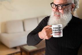 img 1 attached to 👨 World's Greatest Farter Funny Dad Mug - Hilarious Fathers Day Gift!