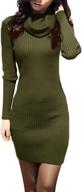 v28 vintage elasticity dress sweater - women's stretchable clothing logo