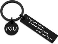 romantic keychain for boyfriend, husband - perfect valentine's day or birthday gift logo