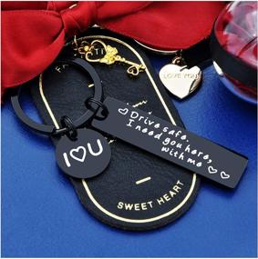 img 2 attached to Romantic Keychain for Boyfriend, Husband - Perfect Valentine's Day or Birthday Gift