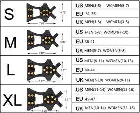 img 3 attached to AGEMORE Traction Crampons Footwear Replacement