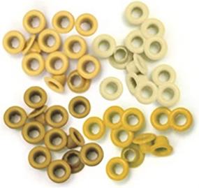 img 2 attached to 🔆 We R Memory Keepers Eyelets & Washers Crop-A-Dile Standard Yellow - 60 Pieces - Enhancing SEO