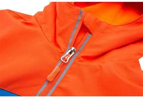 img 1 attached to M2C Hooded Full Zip Windproof Fleece Boys' Clothing in Jackets & Coats