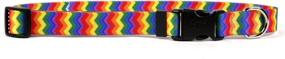 img 1 attached to Yellow Dog Design Rainbow Chevron