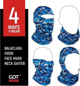 img 2 attached to GOT Sports UPF 50+ Balaclava Ski Mask - The Ultimate Windproof and Breathable Winter Mask for Men and Women - Ideal for Skiing, Riding, and Fishing