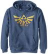 nintendo hooded pullover fleece heather boys' clothing for fashion hoodies & sweatshirts logo