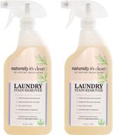 naturally clean enzymatic laundry stain remover logo