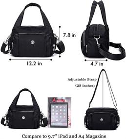 img 3 attached to Crossbody Waterproof Lightweight Shoulder Handbag