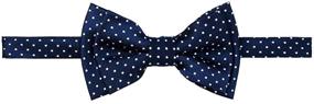 img 3 attached to 👦 Retreez Boy's Bow Tie Set with Modern Mini Polka Dots Design – Pre-Tied Bow Tie with Suspender