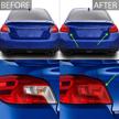 bogar tech designs tail light tint kit redout compatible with and fits subaru wrx/sti 2015-2021 logo
