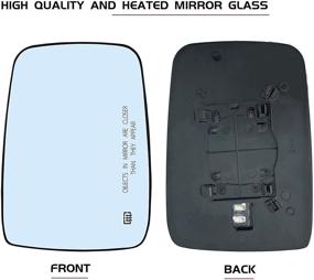 img 3 attached to Passenger Heated Mirror Replacement 2009 2018