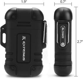 img 2 attached to 💦 Extremus Waterproof Electric Lighter: USB Rechargeable Flameless Lighter for Outdoor Adventures