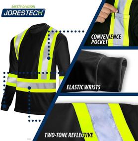 img 1 attached to 👷 Enhance Occupational Safety with JORESTECH Safety Reflective Visibility Products: Personal Protective Equipment (PPE)