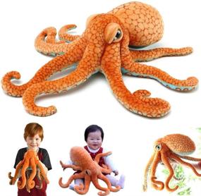 img 4 attached to XIYUAN Octopus Stuffed Decoration Children