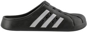 img 1 attached to Adidas Adilette White Black Men's Athletic Shoes: Unisex Adult Design