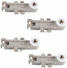 img 4 attached to 🔧 Ultra Durable Upper Rack Wheel Replacement Part for Whirlpool Kenmore Dishwasher - 4 Pack - Replaces 830899, WP8268743, AP6012252